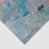 Claude Monet Impressie Zonsopgang Frans Tissuepapier (Detail)