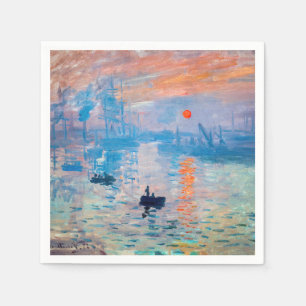 Claude Monet - Impressie, zonsopgang Servet