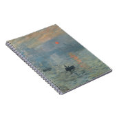 Claude Monet Impressie Zonsopgang Soleil Levant Notitieboek (Rechterzijde)