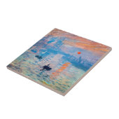 Claude Monet - Impressie, Zonsopgang Tegeltje (Zijkant)