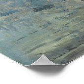 Claude Monet - Impression - Sonnenaufgang 1872 Poster (Hoek)