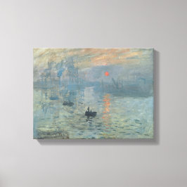 Claude Monet – Impression – Sunrise 1872 Canvas Afdruk