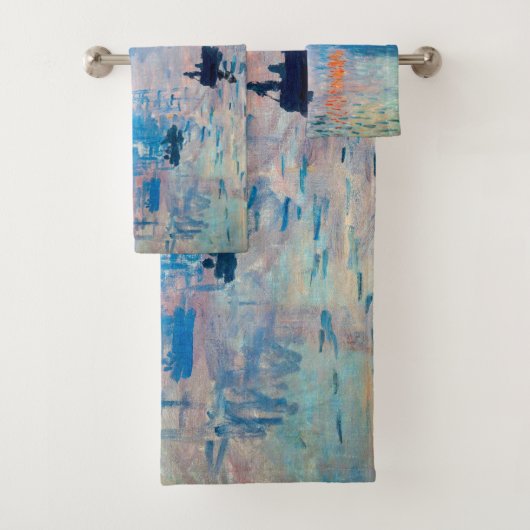 Claude Monet - Impression, Sunrise Bad Handdoek (Insitu)