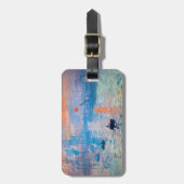 Claude Monet - Impression, Sunrise Bagagelabel (Voorkant verticaal)