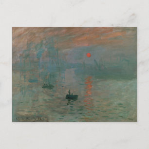 Claude Monet - Impression, Sunrise Briefkaart