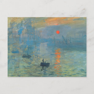 Claude Monet Impression Sunrise Briefkaart