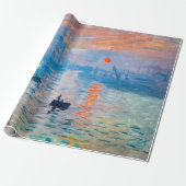 Claude Monet - Impression, Sunrise Cadeaupapier (Uitgerold)