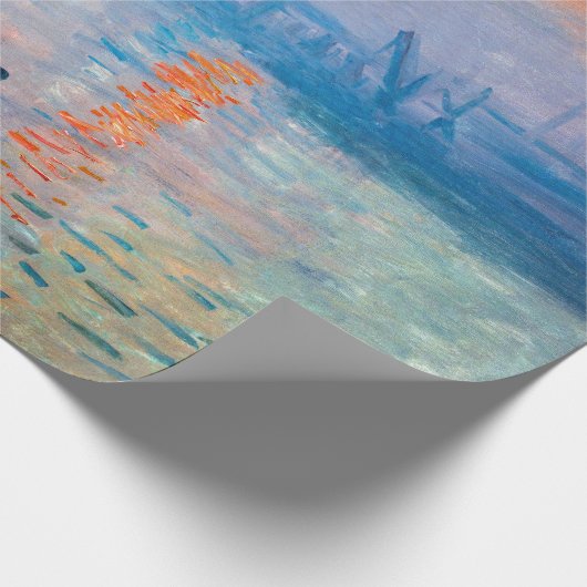 Claude Monet - Impression, Sunrise Cadeaupapier (Hoek)