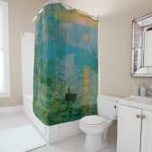 Claude Monet Impression, Sunrise Douchegordijn (In situ)