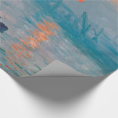 Claude Monet Impression Sunrise Frans Cadeaupapier (Hoek)