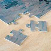 Claude Monet Impression Sunrise Frans Legpuzzel (Zijkant)