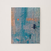 Claude Monet Impression Sunrise Frans Legpuzzel (Verticaal)