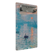 Claude Monet Impression Sunrise Frans Mini Klembord (Schuin)