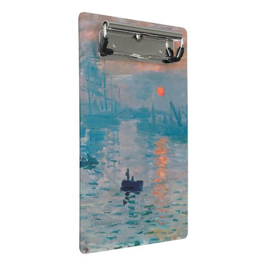 Claude Monet Impression Sunrise Frans Mini Klembord (Schuin)