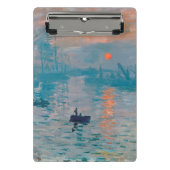 Claude Monet Impression Sunrise Frans Mini Klembord (Voorkant)