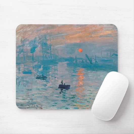 Claude Monet Impression Sunrise Frans Muismat (Met muis)