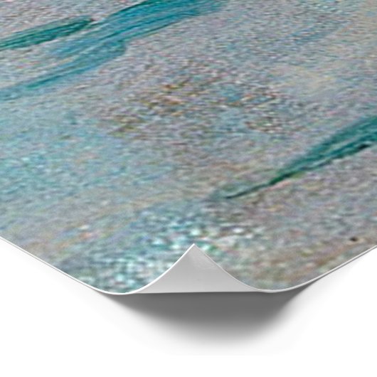 Claude Monet Impression Sunrise Frans Poster (Hoek)