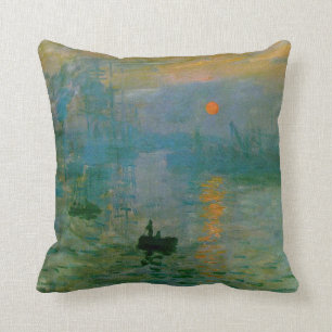 Claude Monet Impression Sunrise Impressionisme Oil Kussen