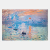 Claude Monet - Impression, Sunrise Inpakpapier Vel (Voorkant 2)