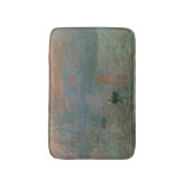 Claude Monet Impression Sunrise Kunstprint Badmat (Voorkant Verticaal)