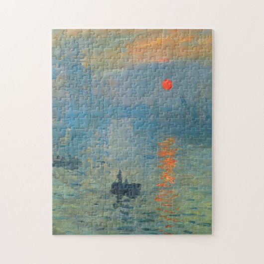 Claude Monet Impression Sunrise Legpuzzel (Verticaal)