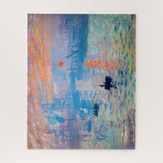 Claude Monet - Impression, Sunrise Legpuzzel (Verticaal)