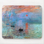 Claude Monet Impression Sunrise Muismat (Voorkant)