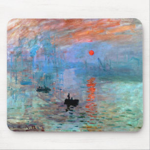 Claude Monet Impression Sunrise Muismat