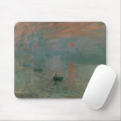 Claude Monet - Impression, Sunrise Muismat (Met muis)