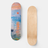 Claude Monet - Impression, Sunrise Persoonlijk Skateboard (Voorkant)