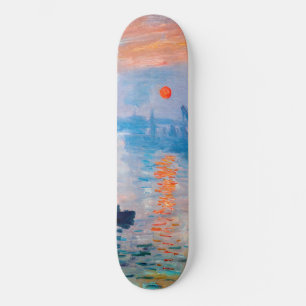 Claude Monet - Impression, Sunrise Persoonlijk Skateboard