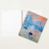 Claude Monet - Impression, Sunrise Planner (Display)