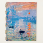 Claude Monet - Impression, Sunrise Planner (Voorkant)
