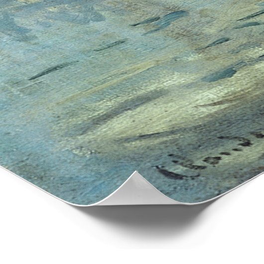 Claude Monet Impression Sunrise Poster (Hoek)