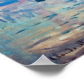Claude Monet - Impression, Sunrise Poster (Hoek)