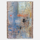 Claude Monet Impression Sunrise Poster Canvas Prin Deken (Voorkant Verticaal)