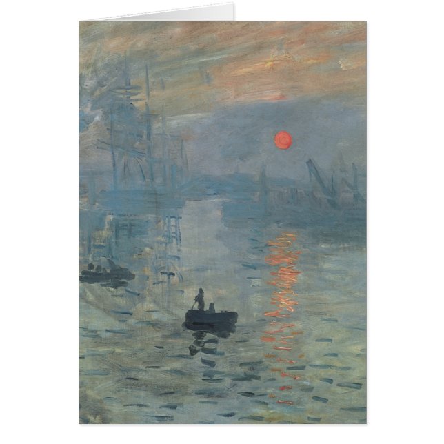 Claude Monet Impression Sunrise Soleil Levant (Voorkant)