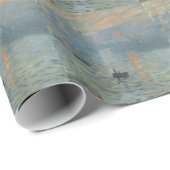 Claude Monet Impression Sunrise Soleil Levant Cadeaupapier (Rol Hoek)