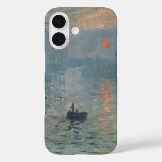 Claude Monet Impression Sunrise Soleil Levant Case-Mate iPhone Case (Achterkant)