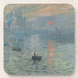 Claude Monet Impression Sunrise Soleil Levant Drankjes Onderzetter