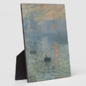 Claude Monet Impression Sunrise Soleil Levant Fotoplaat (Zijkant)