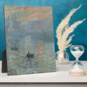 Claude Monet Impression Sunrise Soleil Levant Fotoplaat (Zijkant)