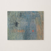 Claude Monet Impression Sunrise Soleil Levant Legpuzzel (Horizontaal)
