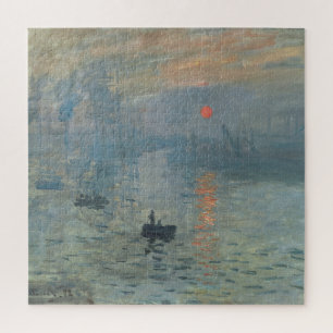 Claude Monet Impression Sunrise Soleil Levant Legpuzzel