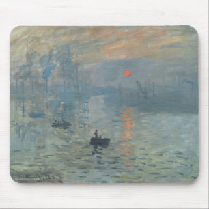 Claude Monet Impression Sunrise Soleil Levant Muismat