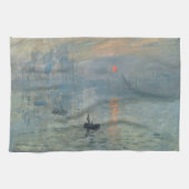 Claude Monet Impression Sunrise Soleil Levant Theedoek (Horizontaal)