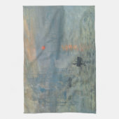 Claude Monet Impression Sunrise Soleil Levant Theedoek (Verticaal)