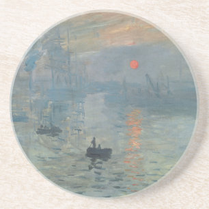 Claude Monet Impression Sunrise Soleil Levant Zandsteen Onderzetter