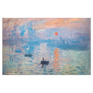 Claude Monet - Impression, Sunrise Stof