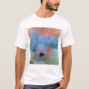 Claude Monet Impression Sunrise T-shirt